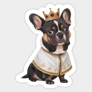 Regal Frenchie's Charm Sticker